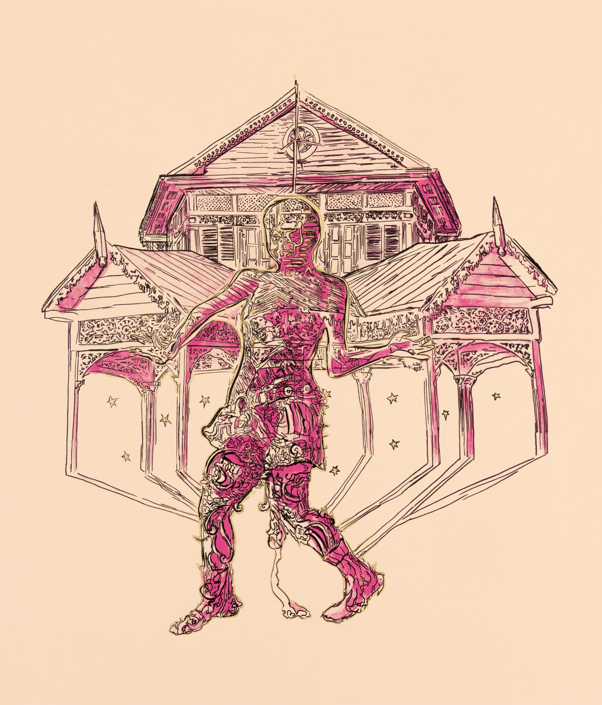 Hew Locke, Kings & Queens 5, 2025