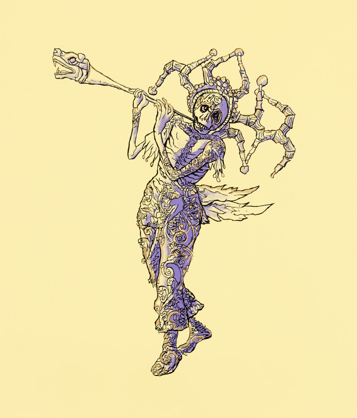 Hew Locke, Kings & Queens 4, 2025