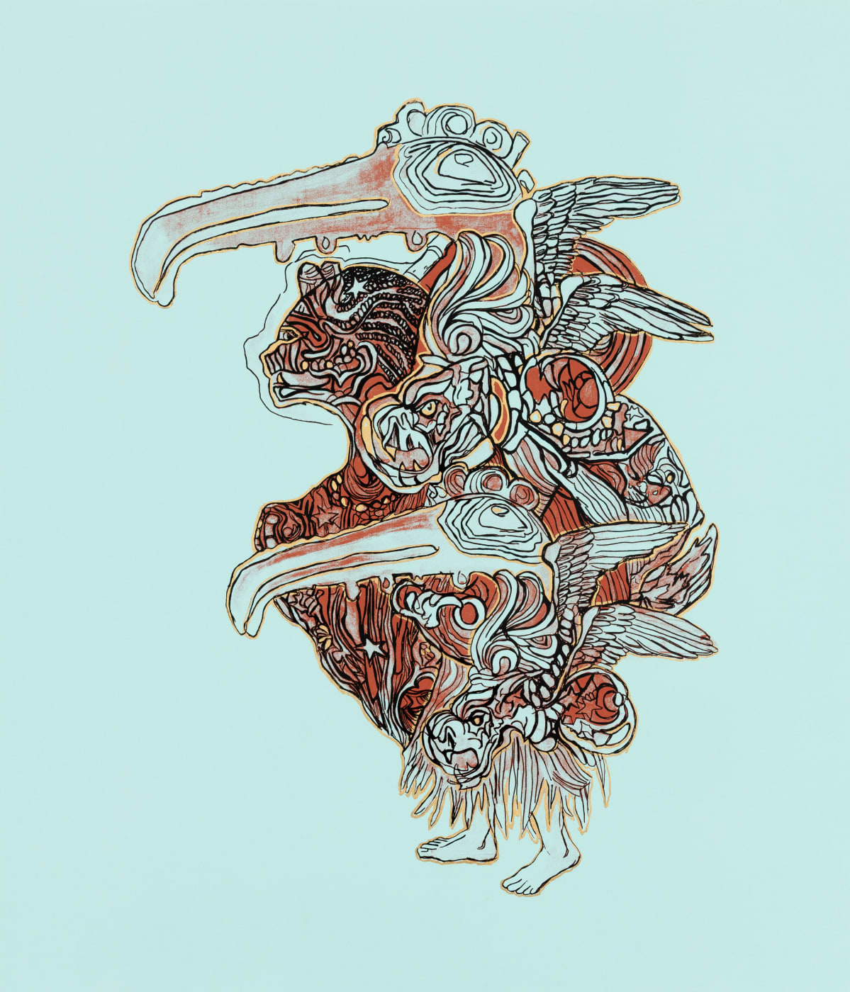 Hew Locke, Kings & Queens 11, 2025