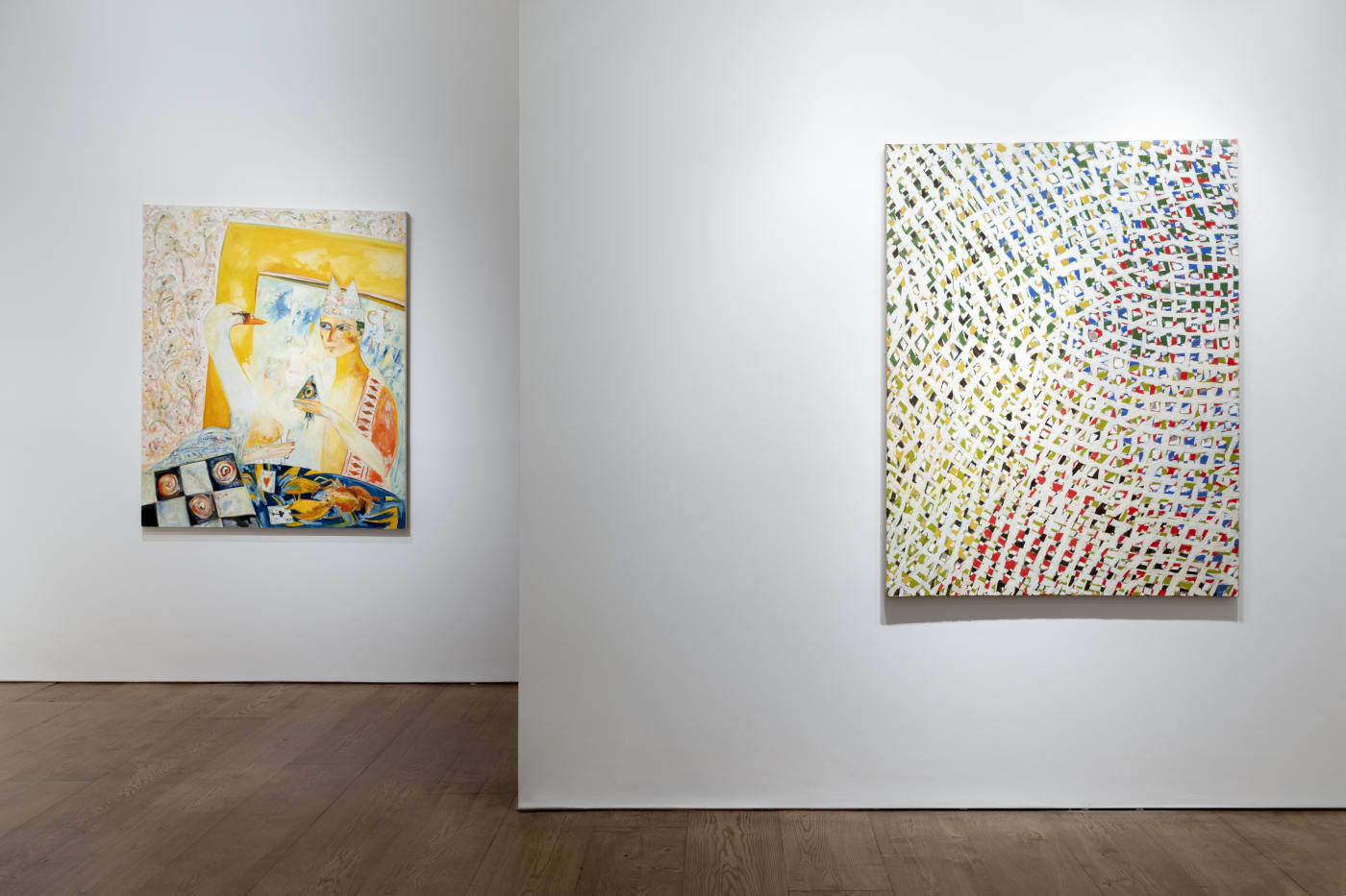 Noel Forster (1932 - 2007) Untitled, 2007 Oil on linen 153 x 121 cm Noel Forster’s colour fields made up...