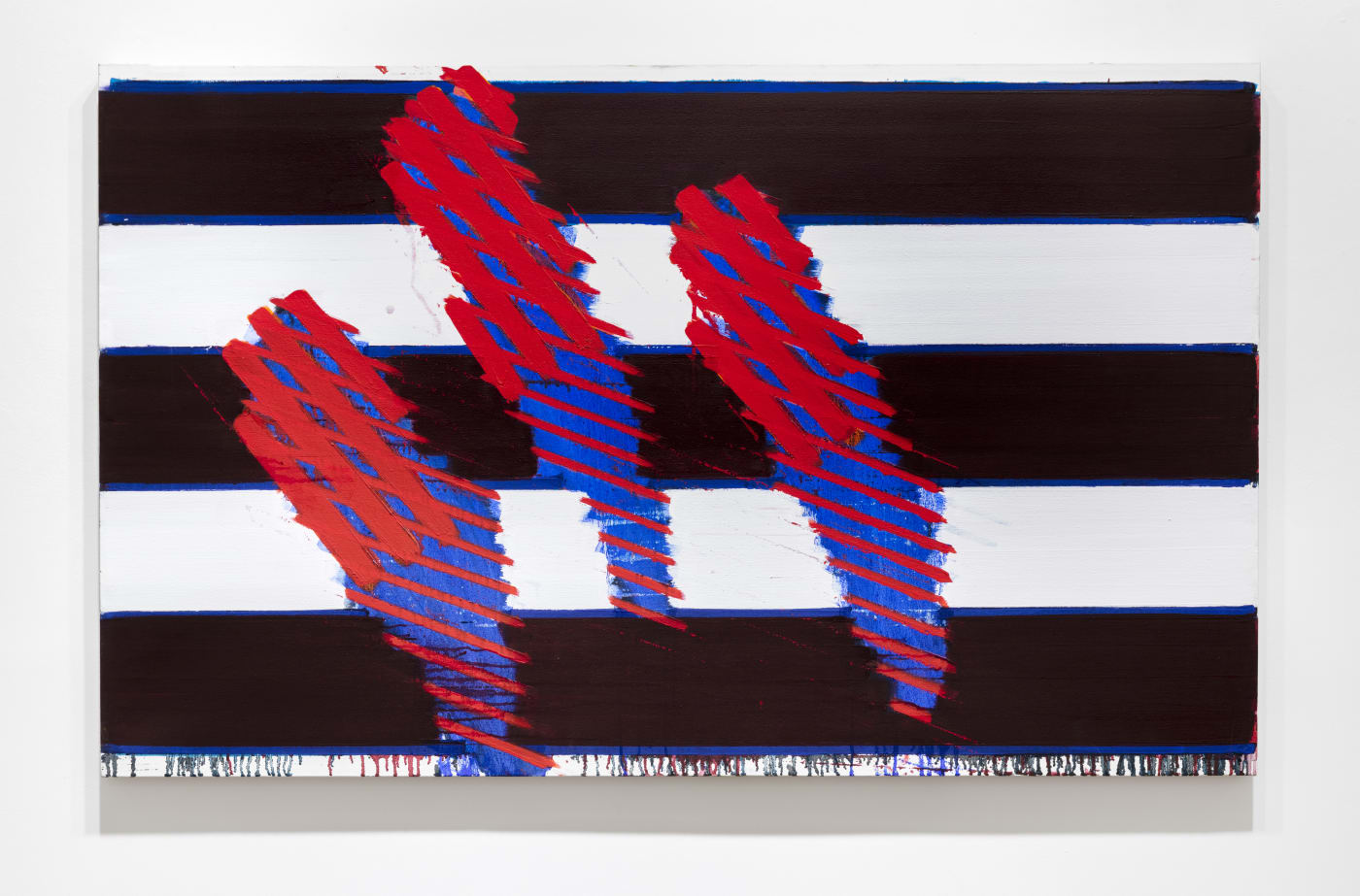 Richard Smith (1931 - 2016) Front & Centre, 1996 Oil on canvas 90 x 145 cm Richard Smith has been...