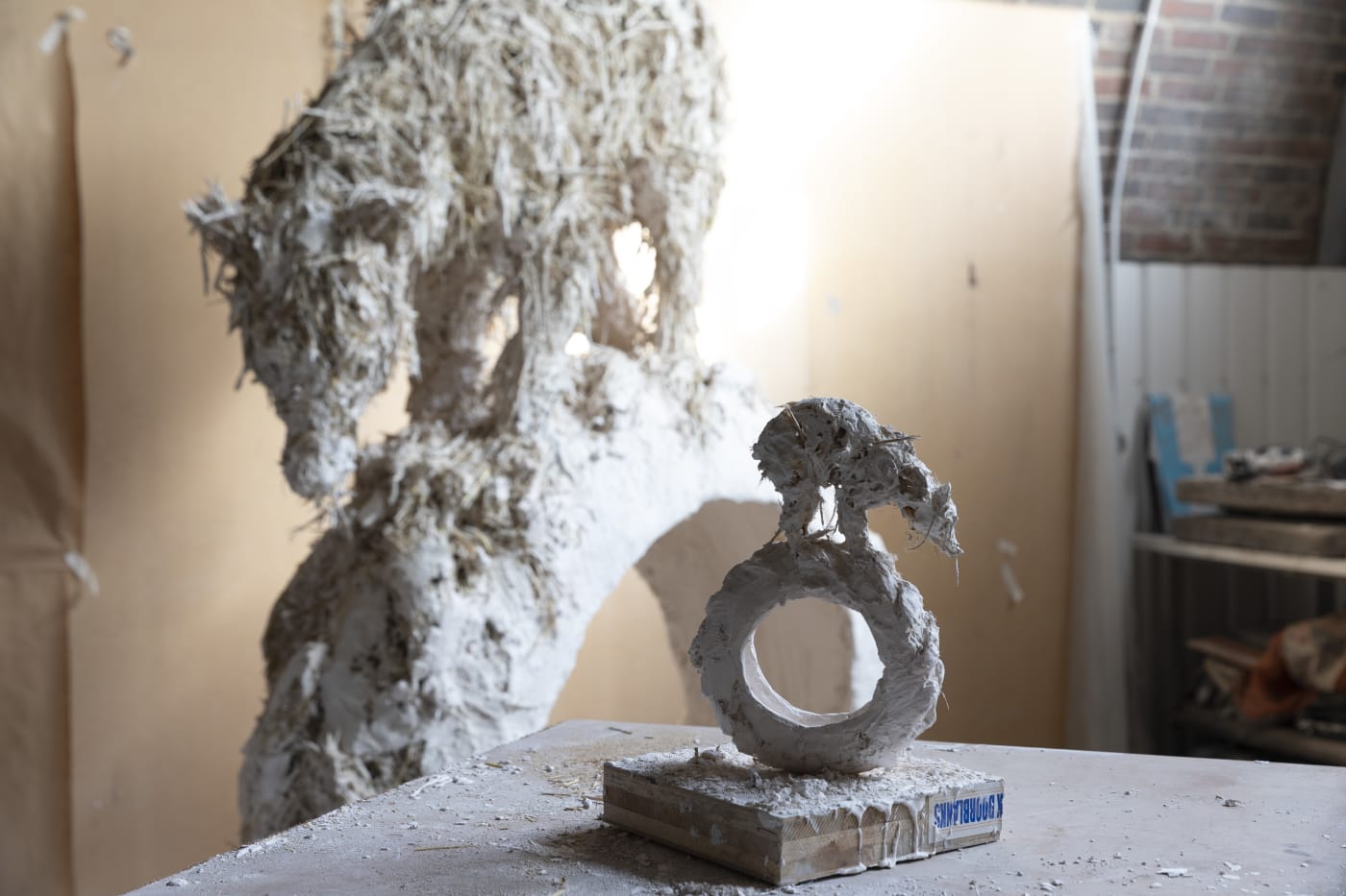Scale is the root of all good art. Best not to analyse it too much. The right materials are the...