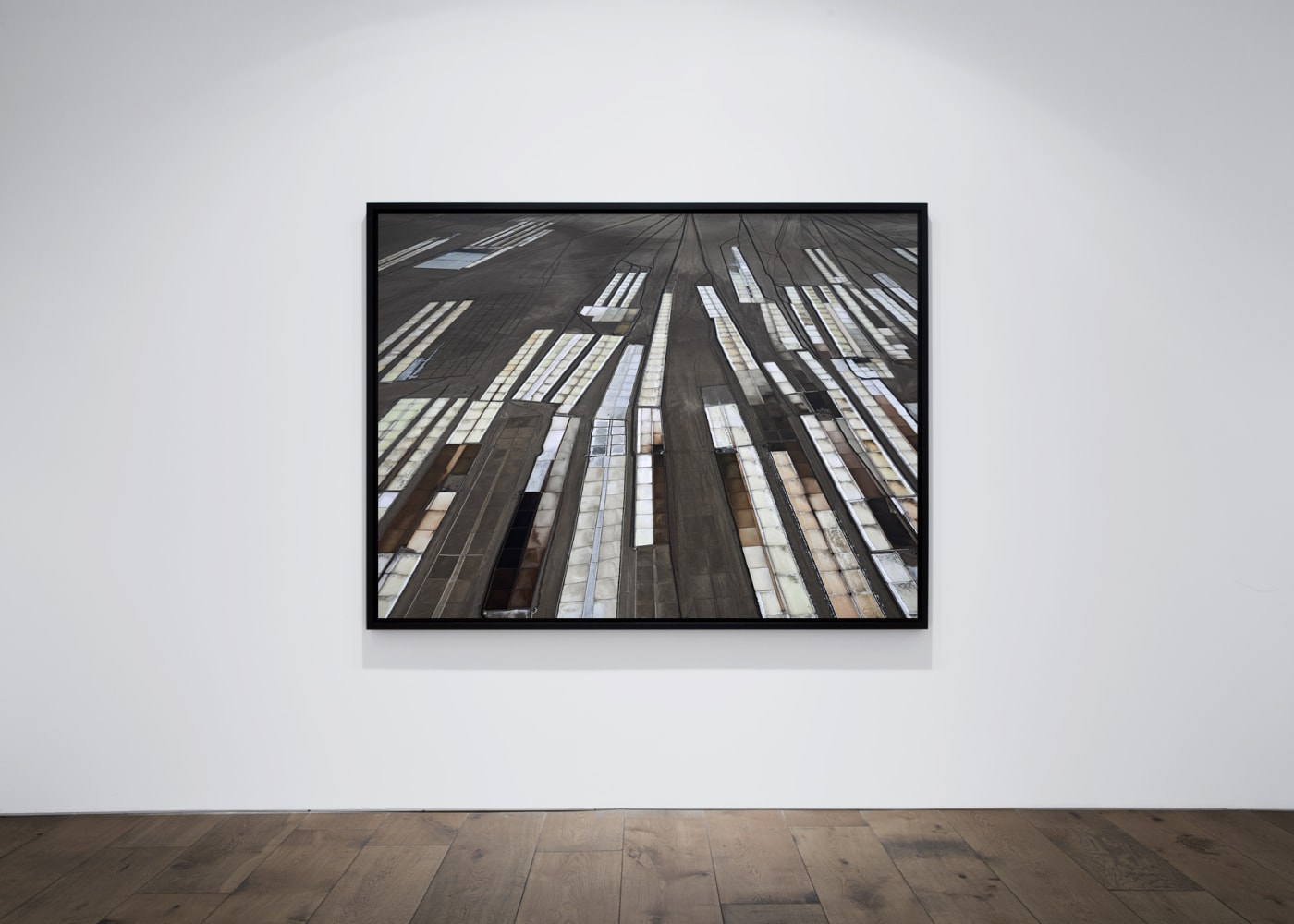 Edward Burtynsky Salt Pans #18, Little Rann of Kutch, Gujarat, India, 2016 Archival pigment print Enquire