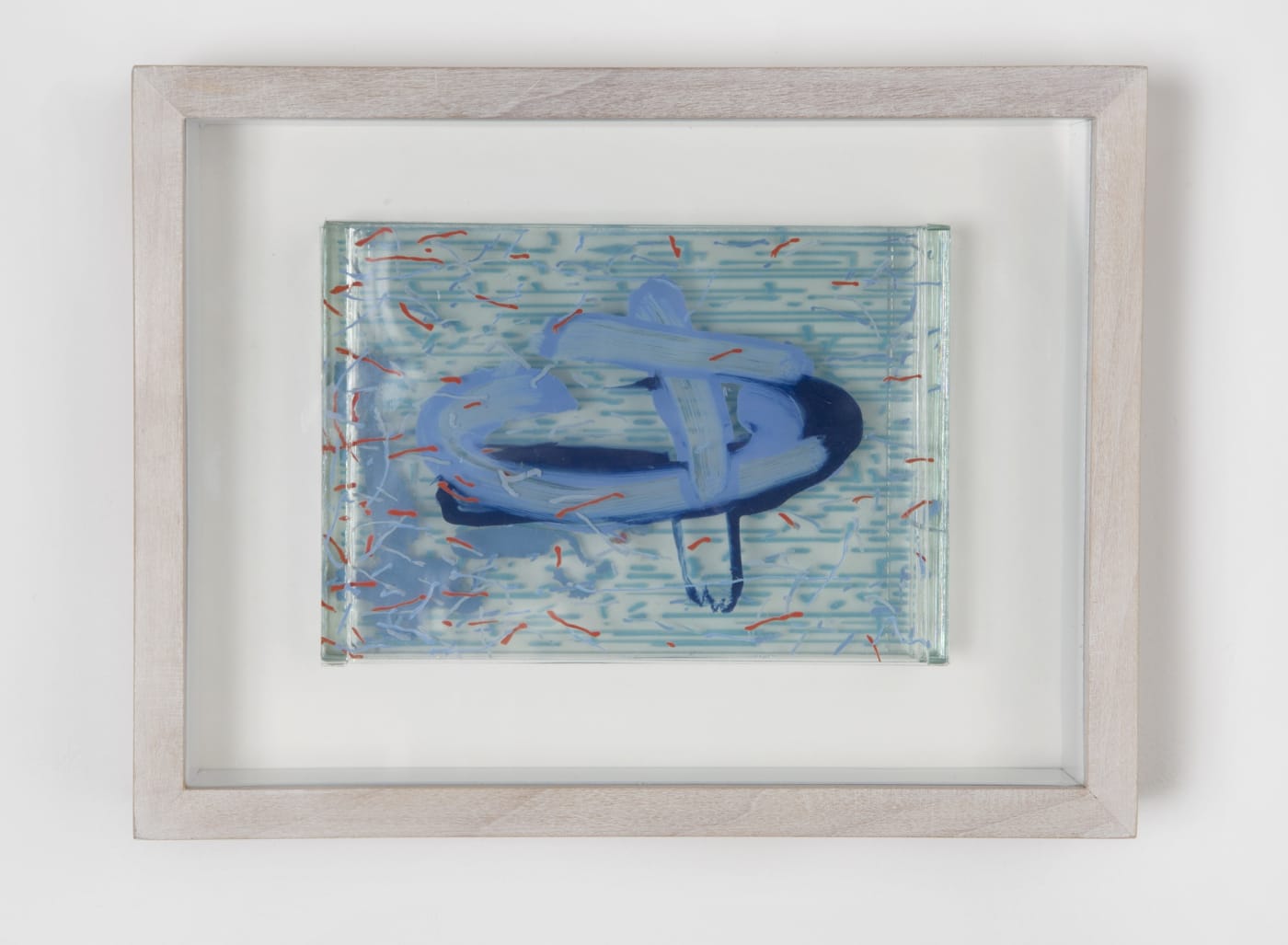 John Loker Columbia 1, 2014 Oil paint on glass 17 x 22 cm | 6 3/4 x 8 5/8 in...