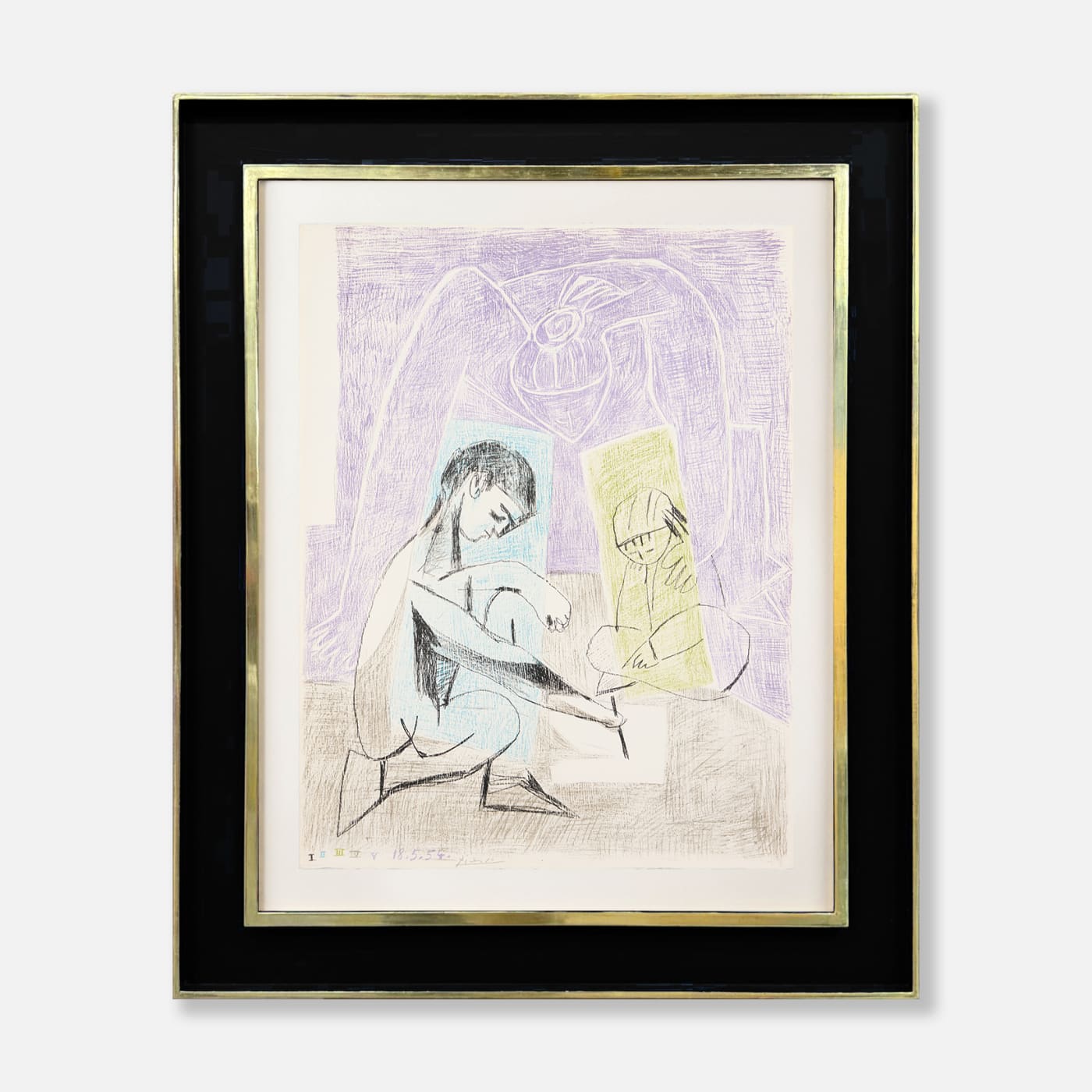 2. Picasso created prints throughout his entire career.