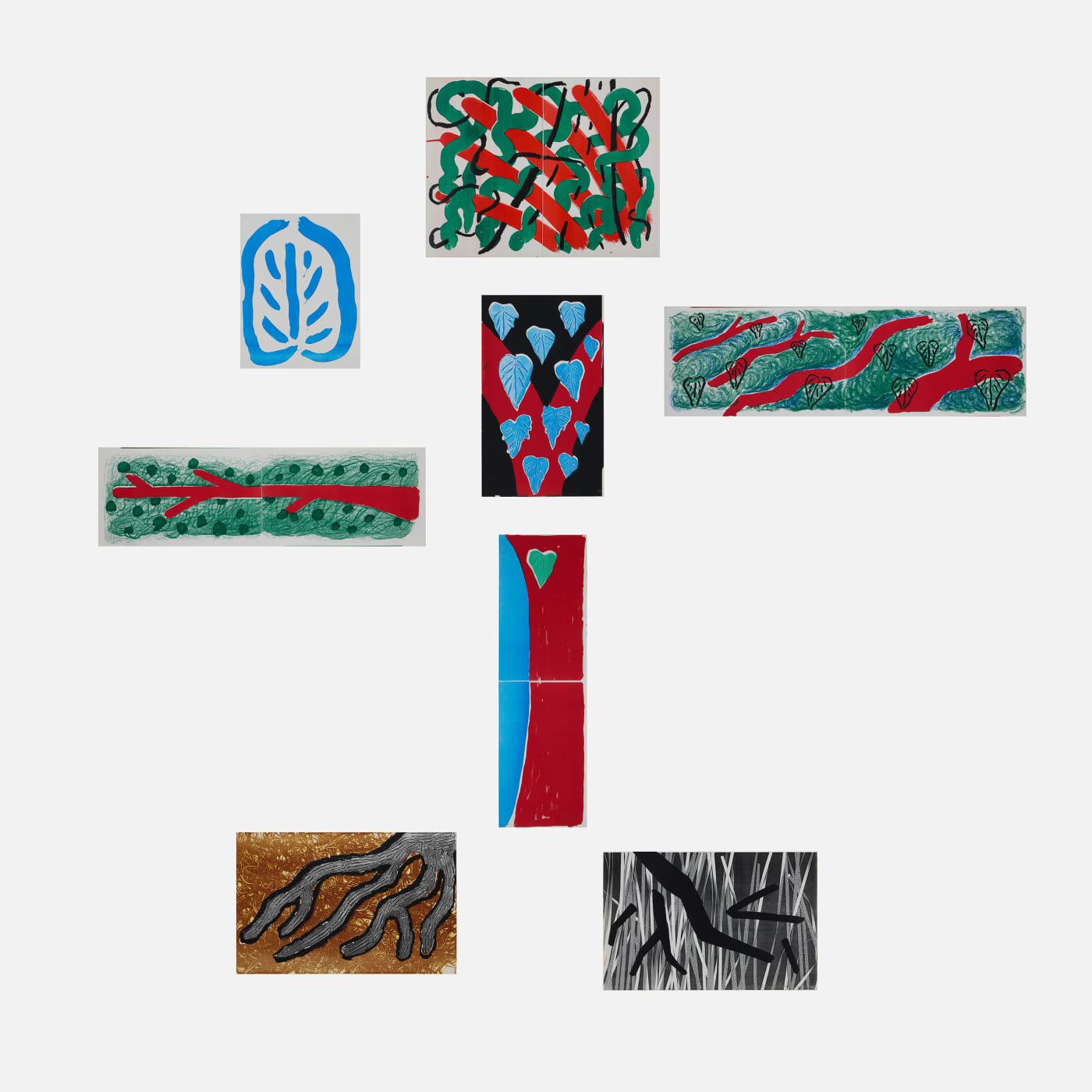 As Hockney grew more confident with the device, he began using three machines simultaneously to generate more complex compositions and...