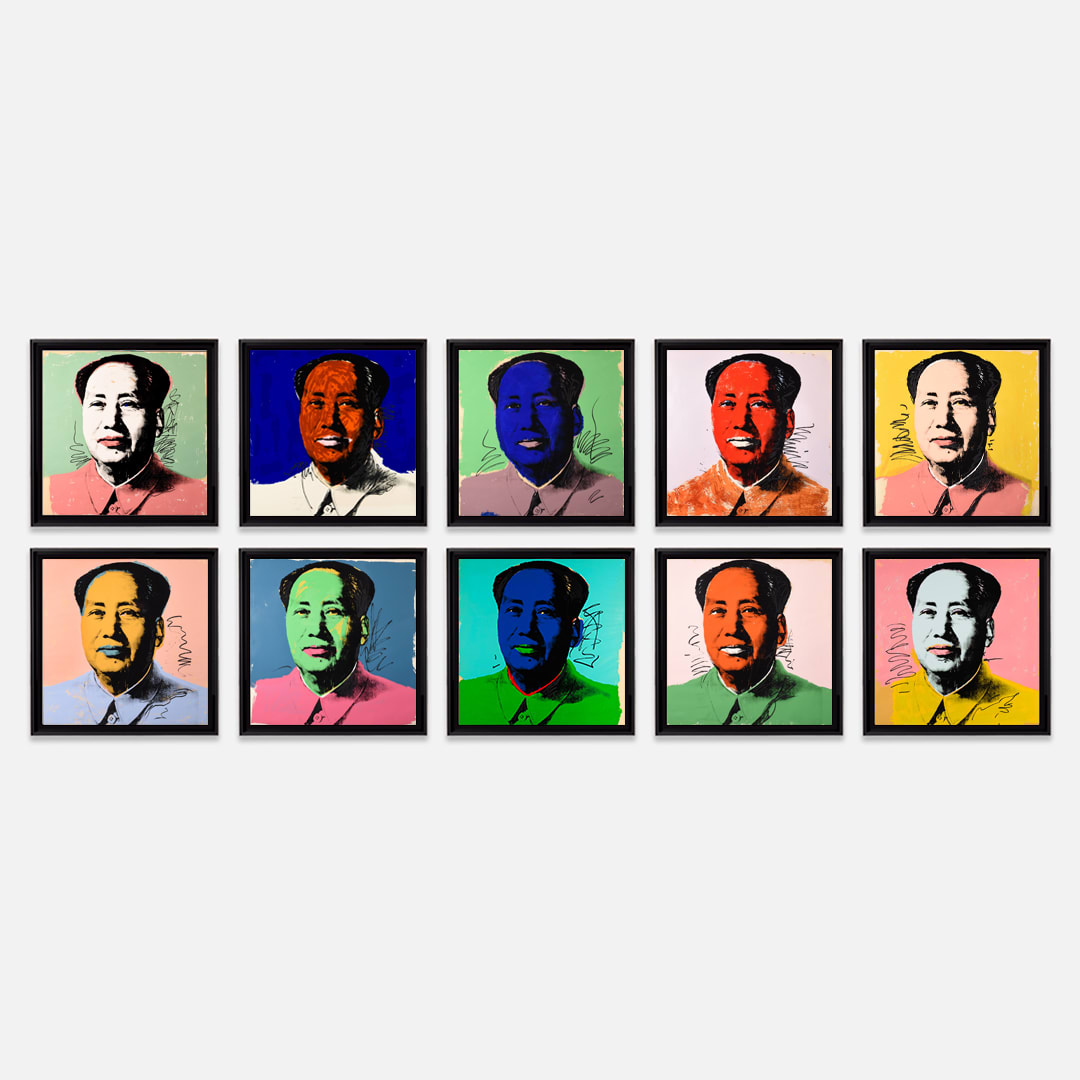 2. These prints reflect Warhol’s strategy of provocation to generate conversations around his art