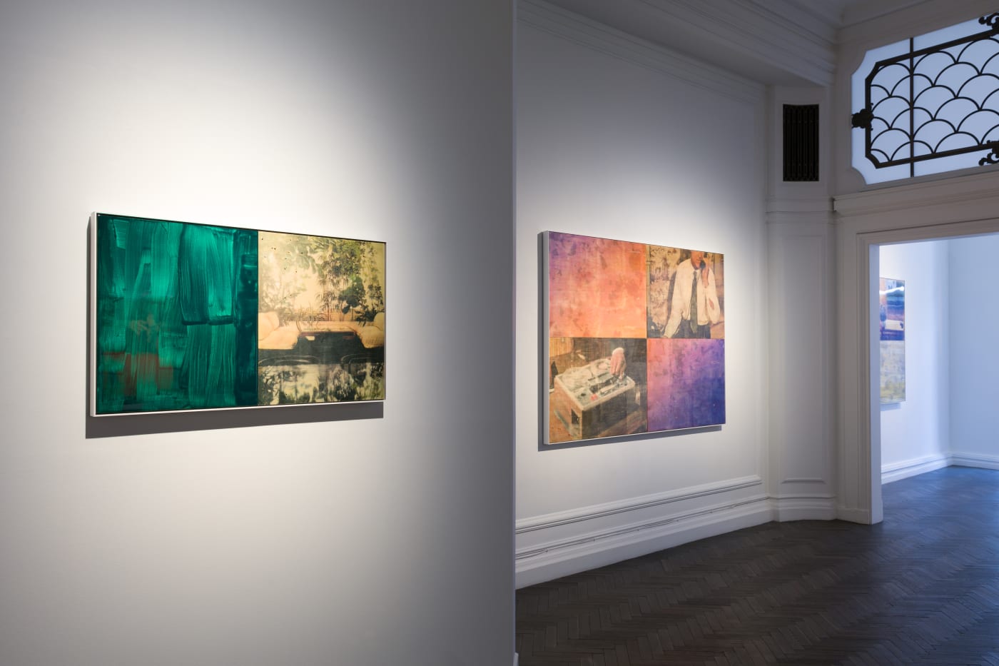 Influenced by recent popular culture, Cánovas combines decontextualised visual media to create a unique narrative sequence. By introducing abstract colour...