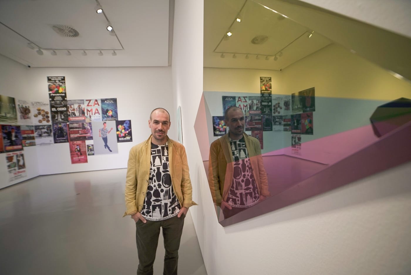 'The artist's proposal for CAB is made up of many details: pictorial interventions on film fragments; paintings taken from film...
