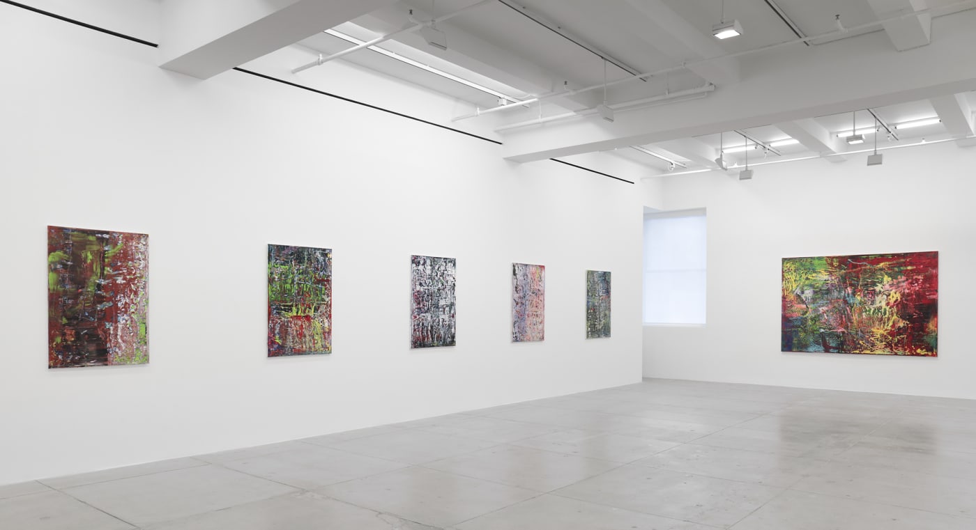 Marian Goodman Gallery New York's exhibition of new work by Gerhard Richter presents new abstract paintings and new drawings from...