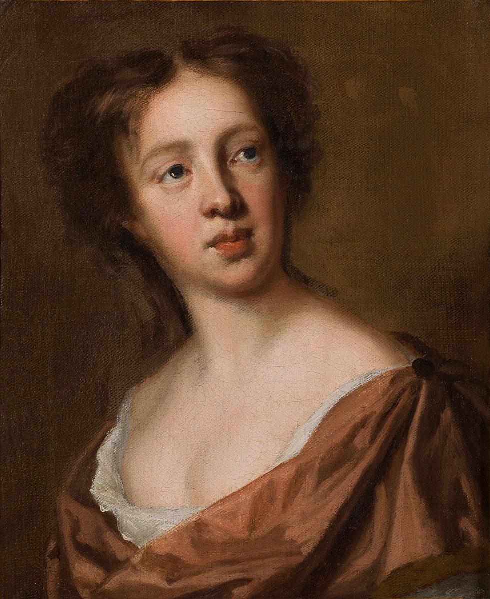 mary beale study of a young lady