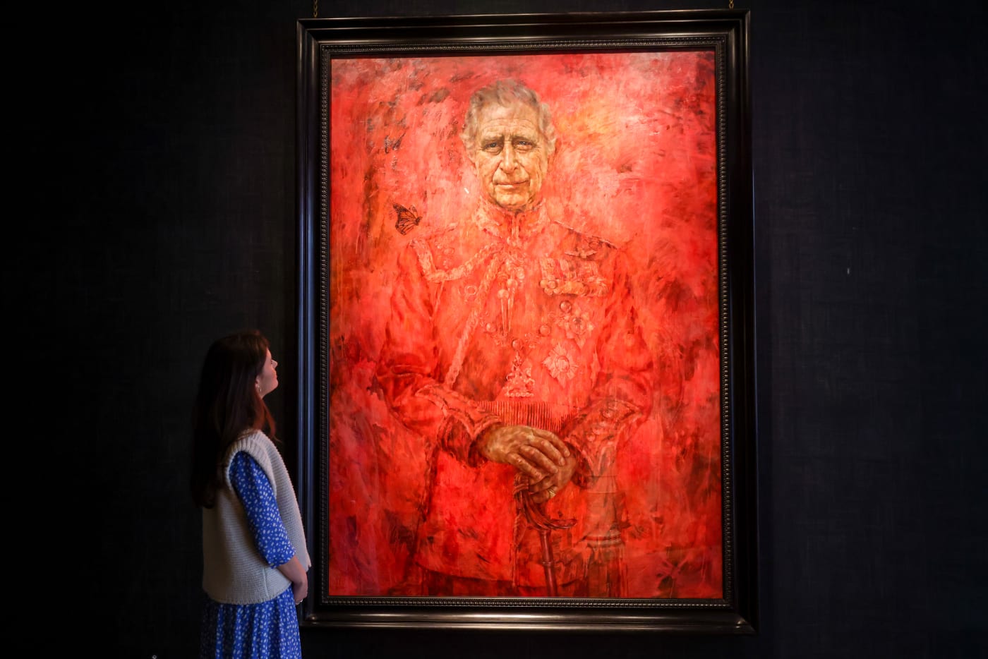 Jonathan Yeo's portrait of King Charles
