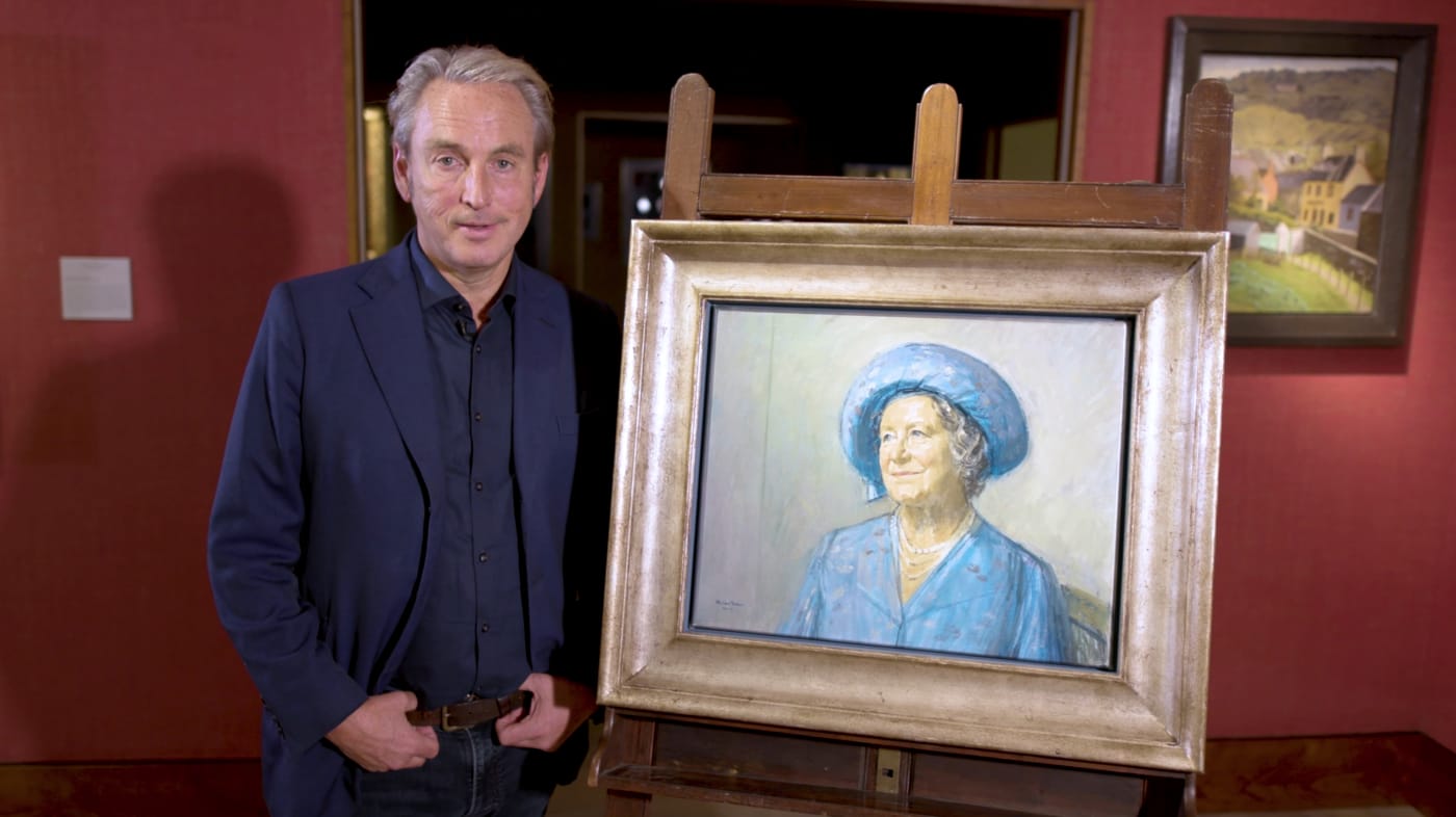 Philip Mould and Michael Noakes Portrait of Queen Mother