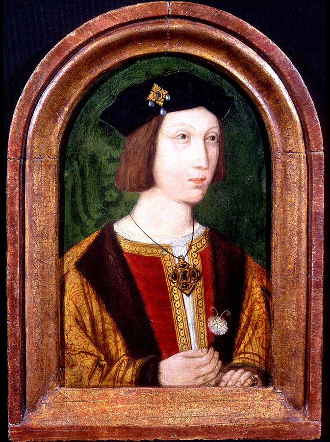 arthur prince of wales this is the only surviving and known portrait of henry viii older brother