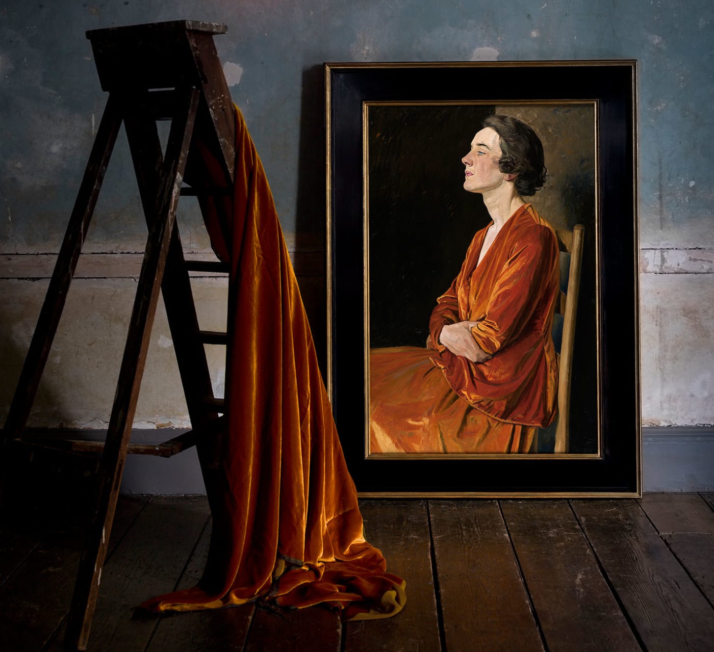 portrait of Gladys Calthrop by William Rothenstein