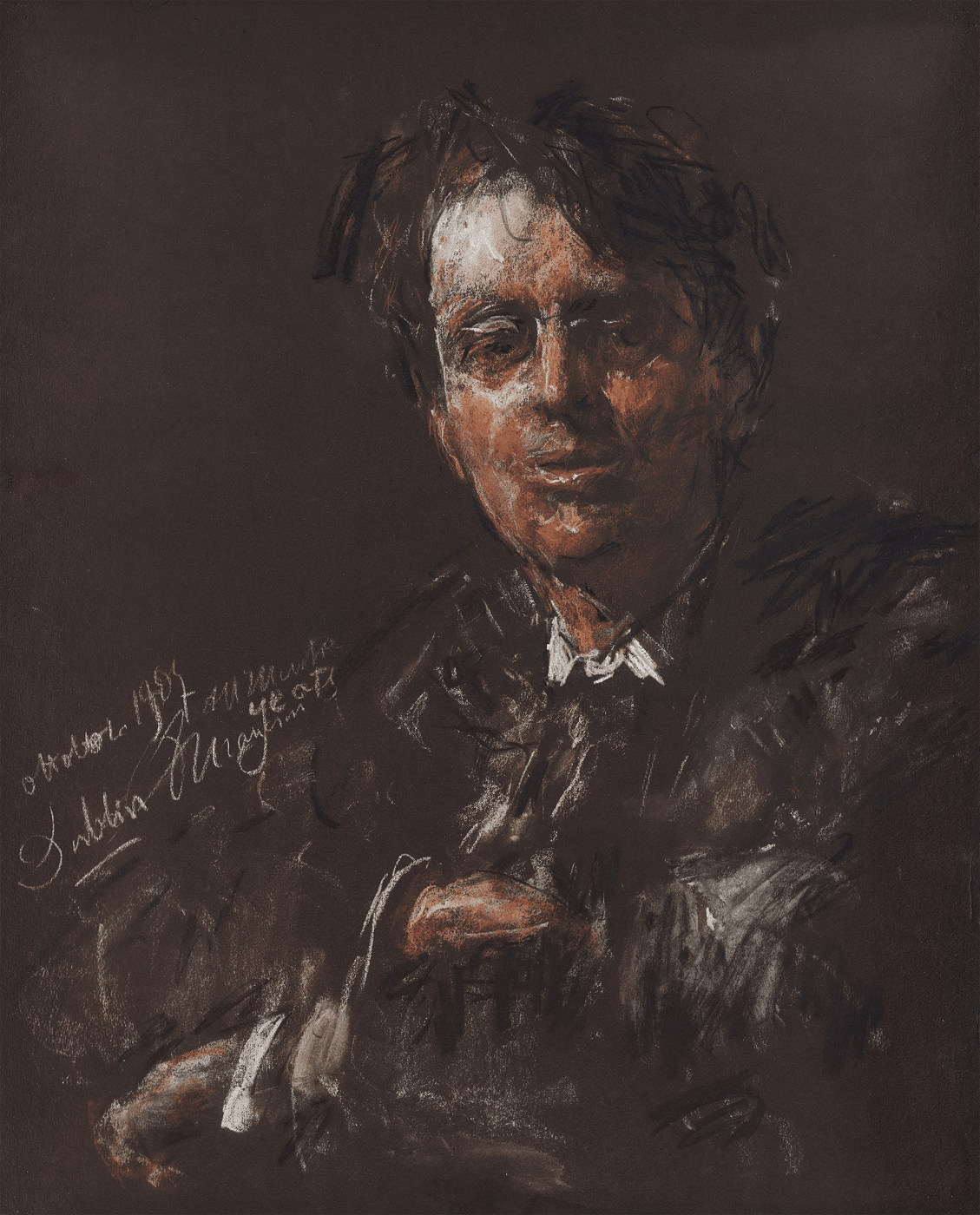 Mancini Portrait of Yeats