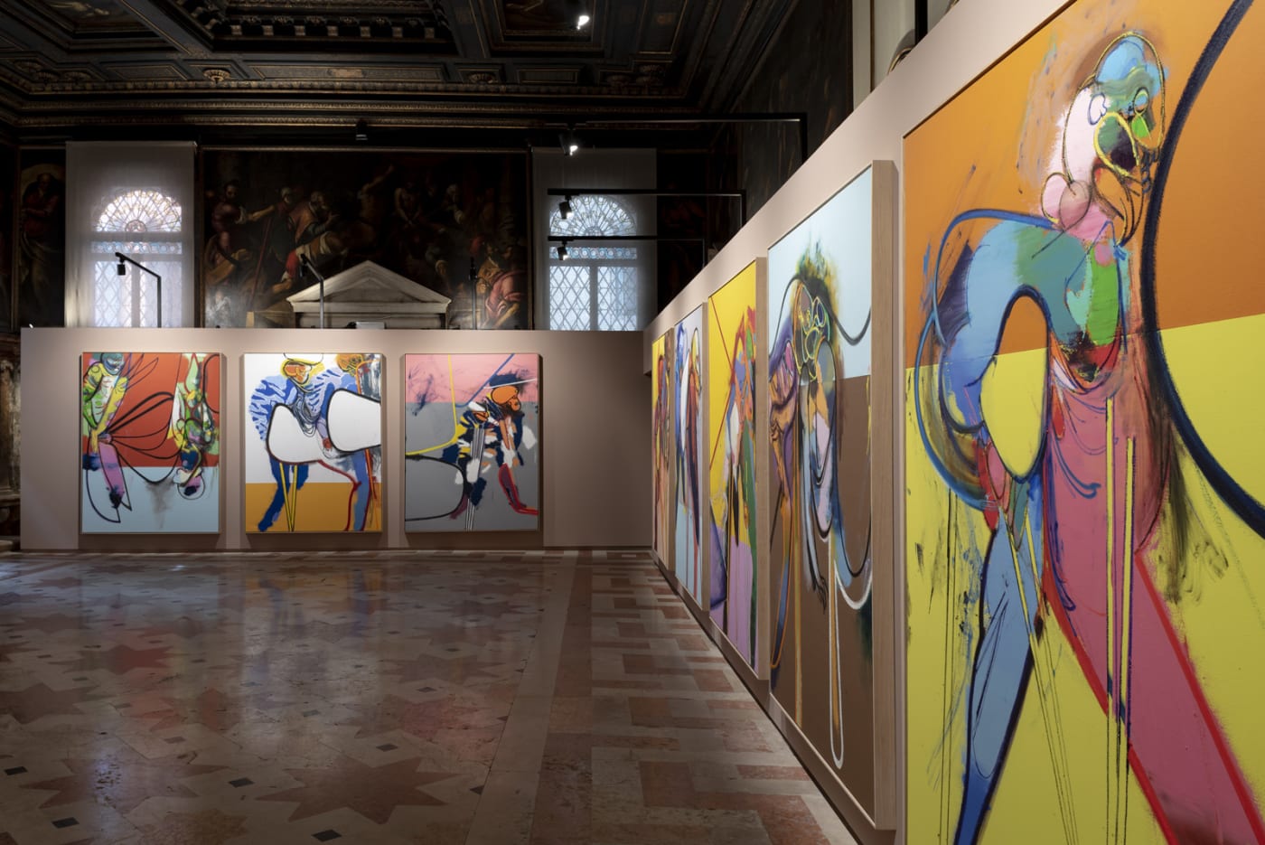 Daniel Richter Limbo Curated by Eva Meyer-Hermann 21 April—25 September 2022 Museo Ateneo Veneto San Marco, 1897 Campo San Fantin...