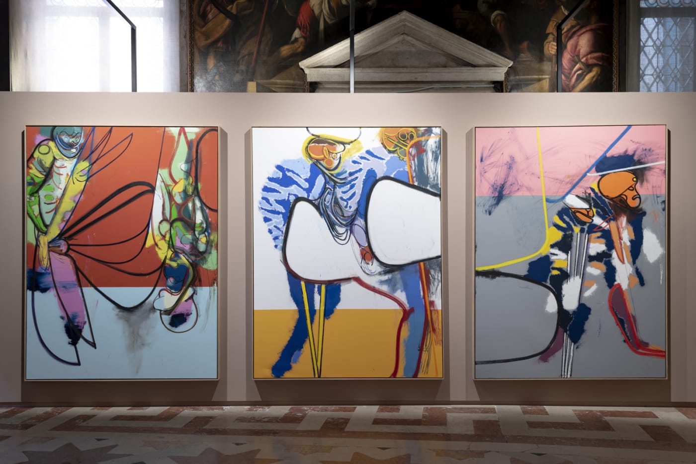 Daniel Richter Limbo Curated by Eva Meyer-Hermann 21 April—25 September 2022 Museo Ateneo Veneto San Marco, 1897 Campo San Fantin...