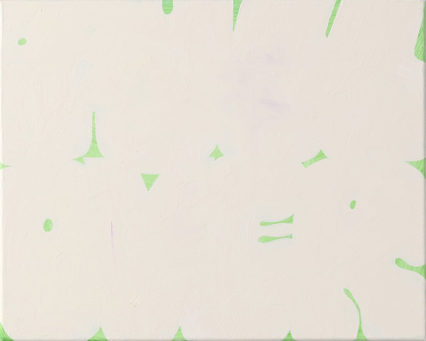 The title of this painting references Wurm’s 1991 video 13 Pullover, featuring his friend, Austrian artist Fabio Zolly, in the...