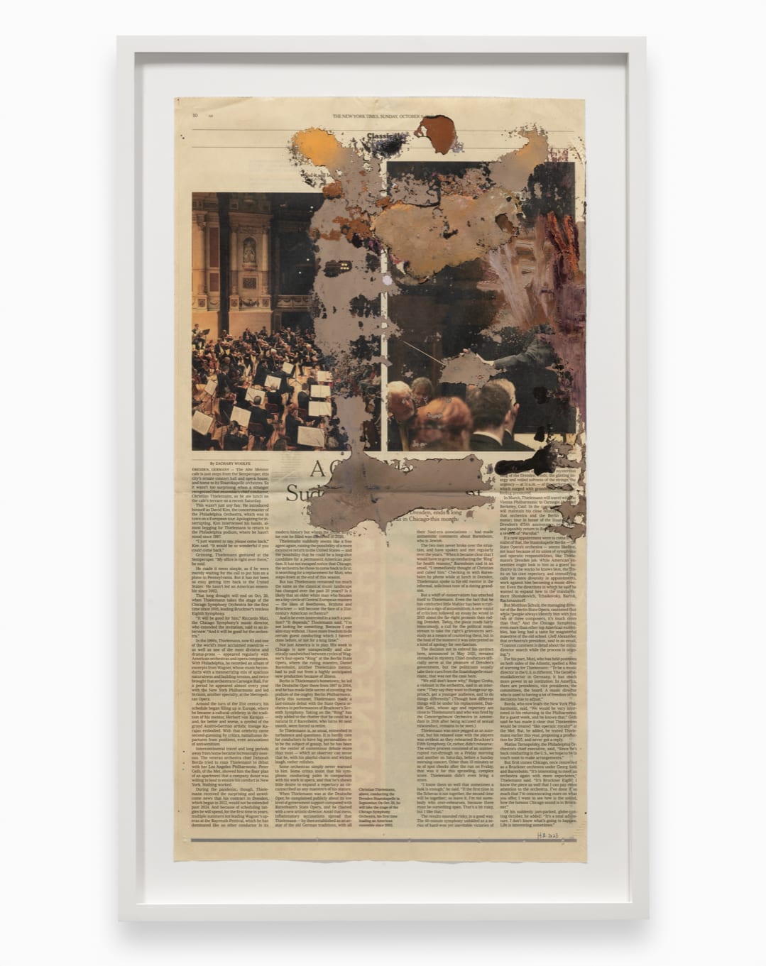The immediacy of Han’s approach is perhaps most evident in the small works on paper on view in the exhibition....
