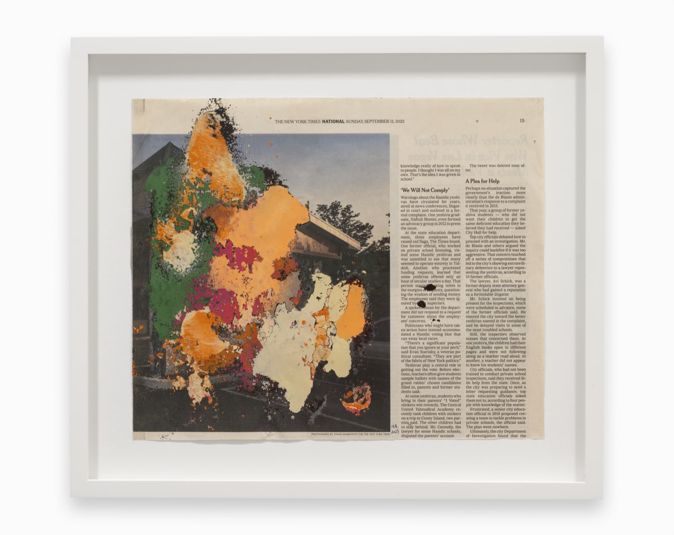 The immediacy of Han’s approach is perhaps most evident in the small works on paper on view in the exhibition....