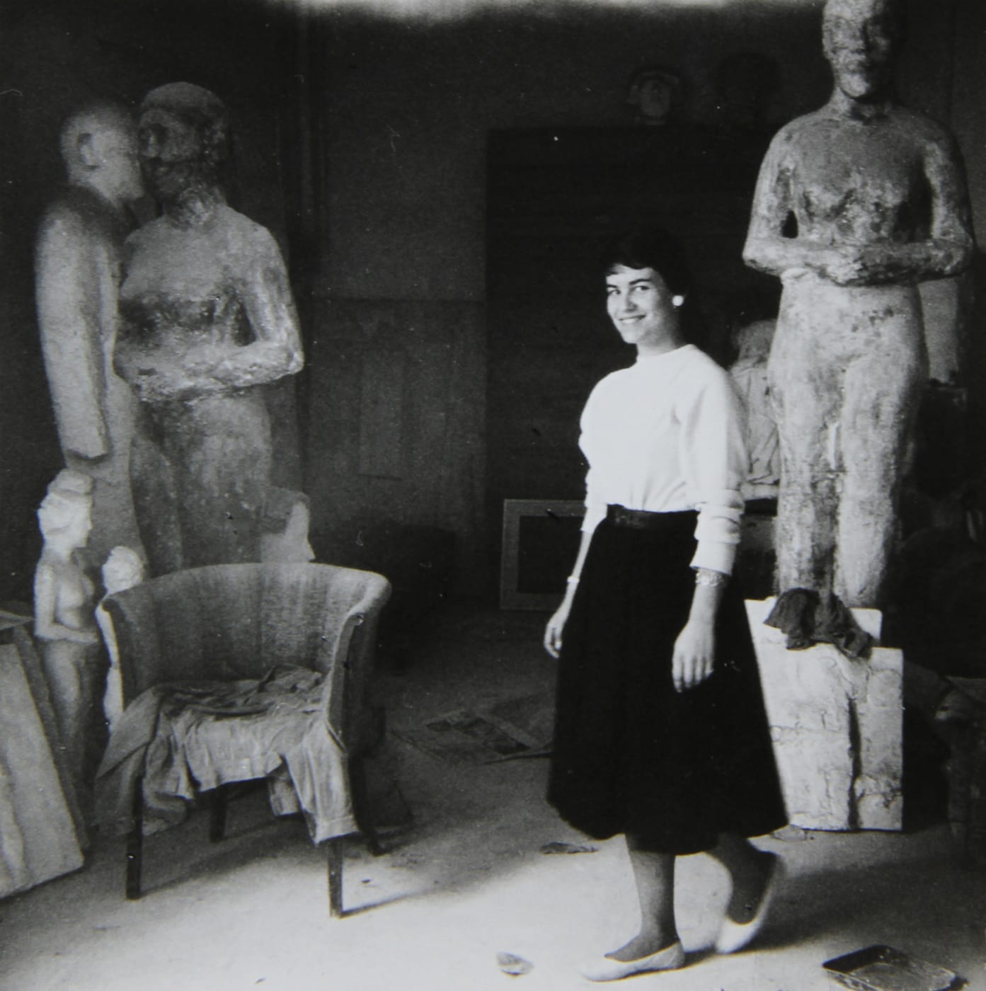 The artist worked primarily from models and his sculptures carry the impressions of this human contact, striving to capture the...
