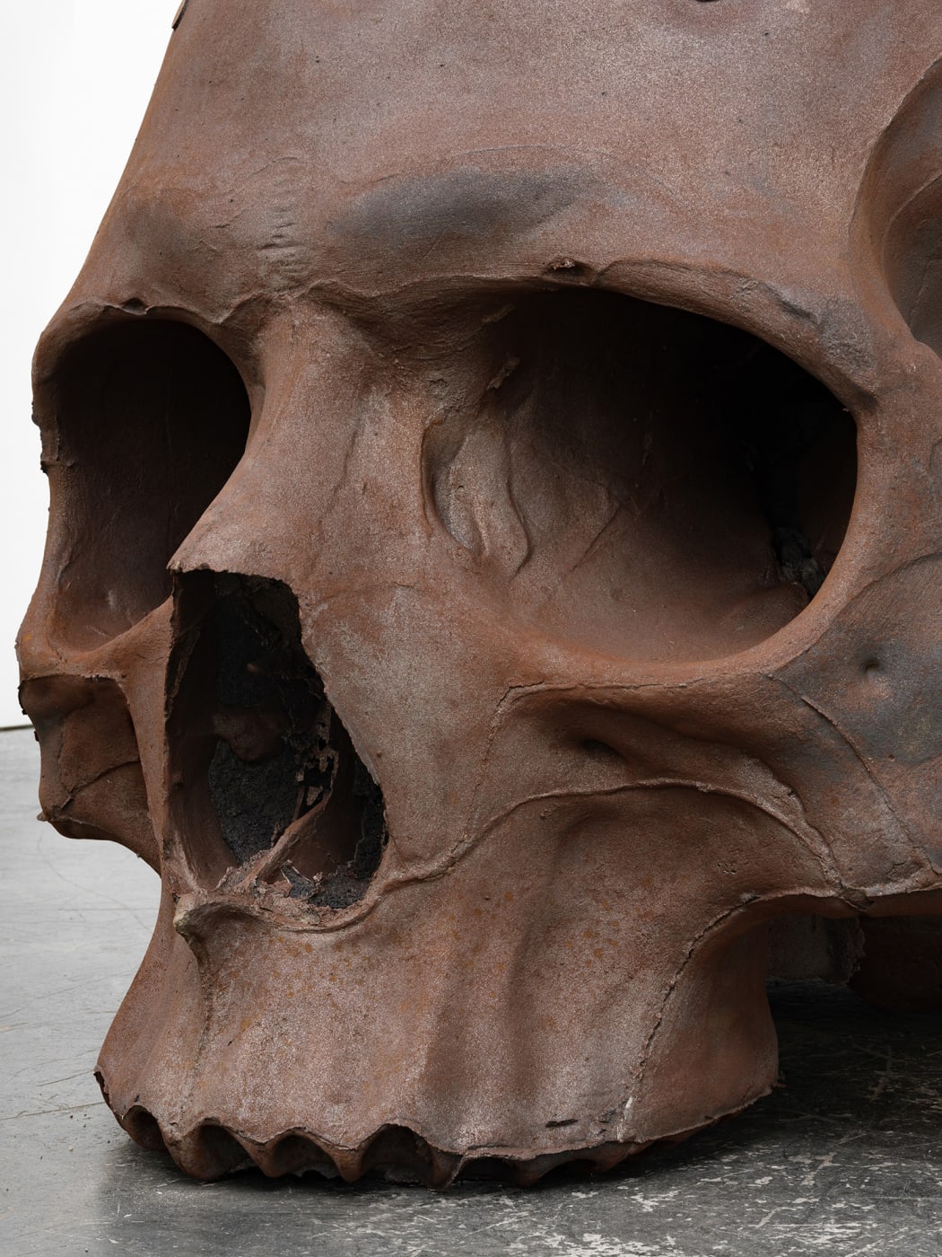 The spectre of death is taken one step further in the most recent work in the exhibition, Dead Weight (2021),...