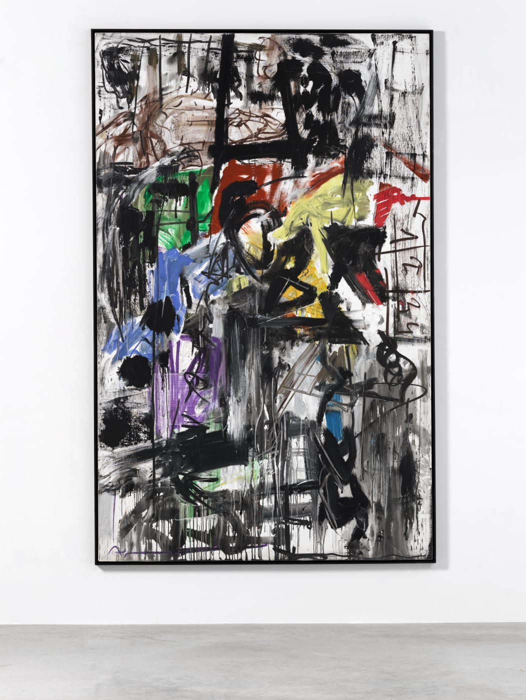 Vedova introduced an explosion of colour in subsequent paintings and refined the abstract painterly style that had defined his practice...