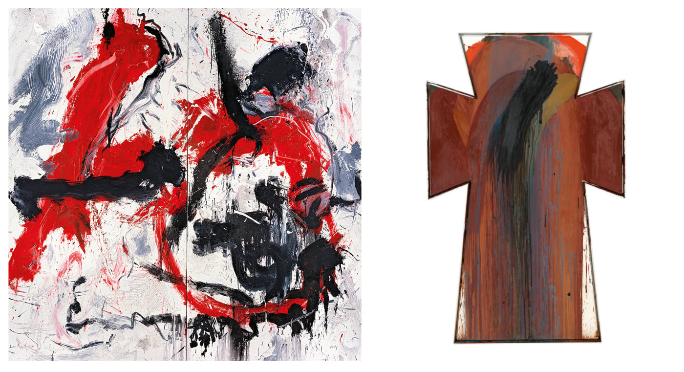 Arnulf Rainer & Emilio Vedova Rainer–Vedova: Ora. Curated by Helmut Friedel and Fabrizio Gazzarri 23 April—30 October 2022 Magazzino del...