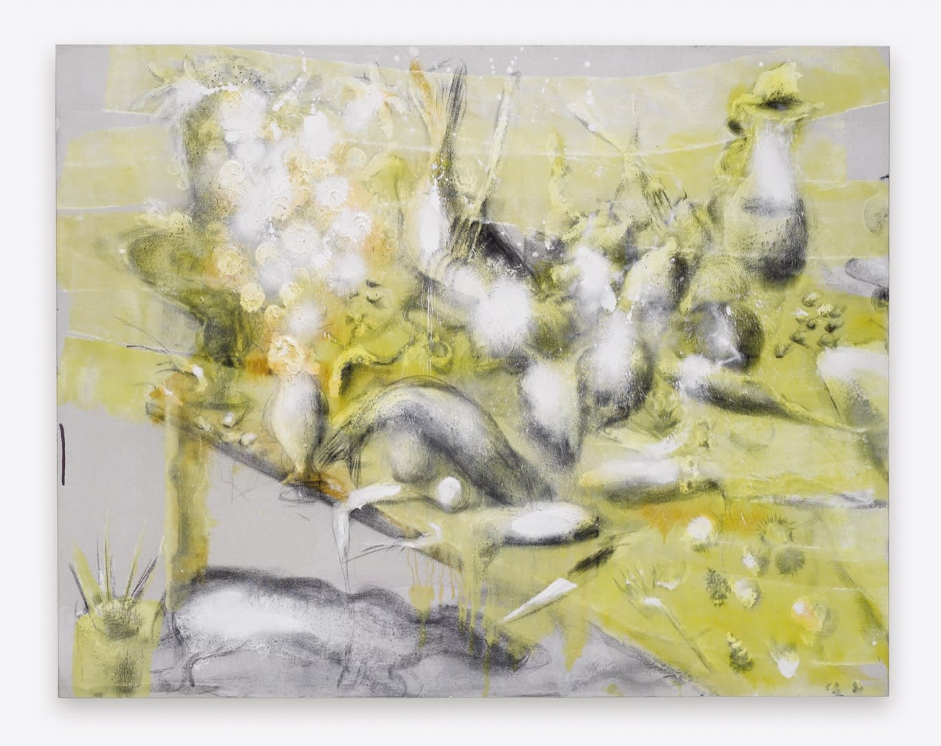 It was like a variation of Poisson d’Avril (April Fool’s), but I covered it with lemon yellow and then shot...