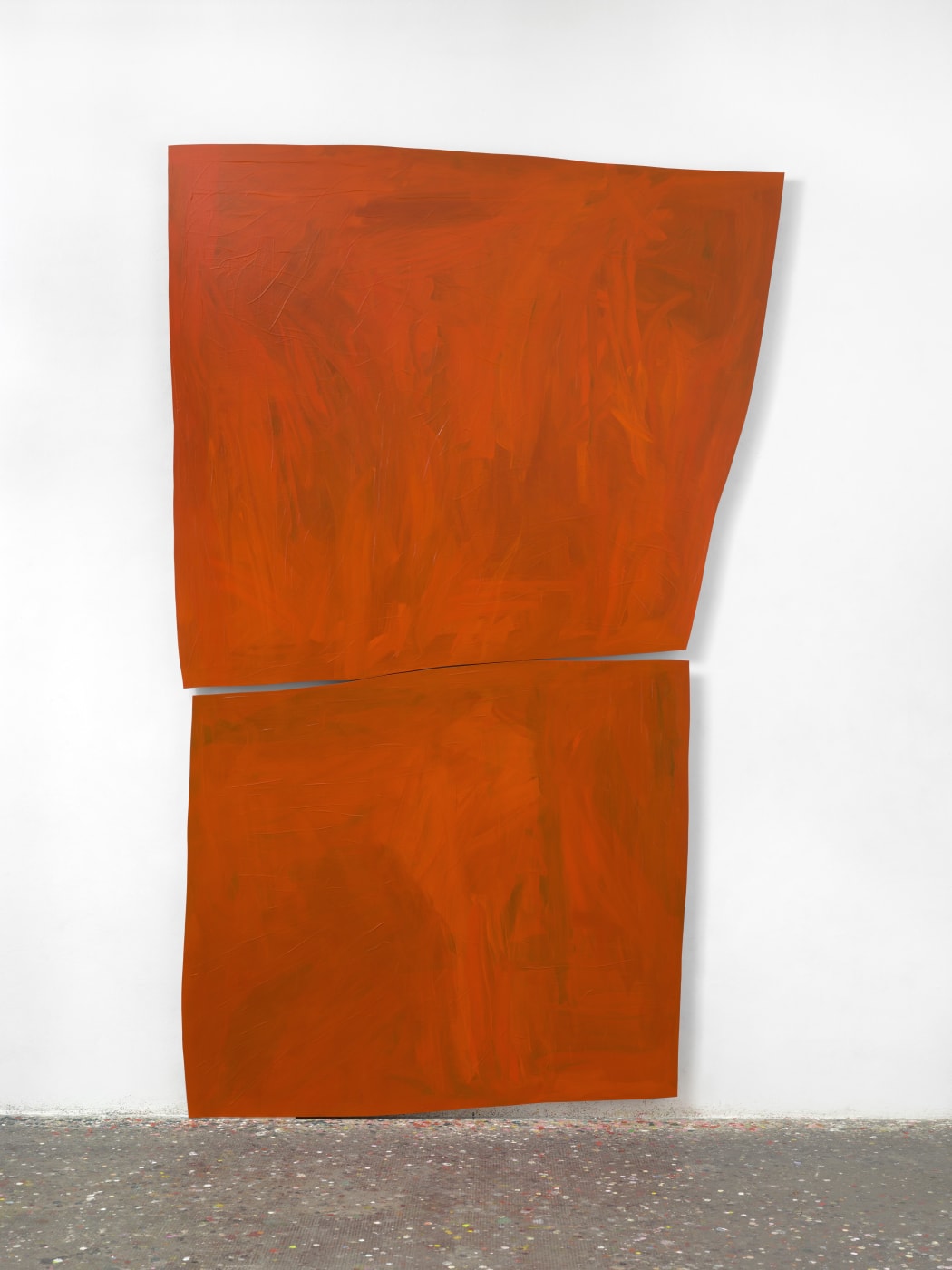 Imi Knoebel Standing Painting X, 2022 Acrylic on aluminium 335.7 x 212.3 x 4.5 cm (132.17 x 83.58 x 1.77...