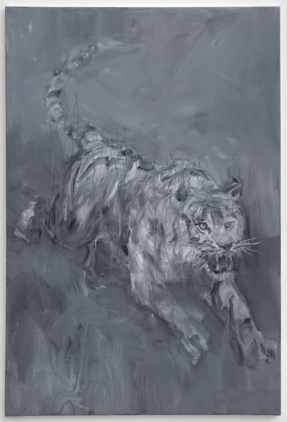 Yan Pei-Ming Not yet titled, 2022 Oil on canvas 130 x 195 cm (63.78 x 44.88 in)