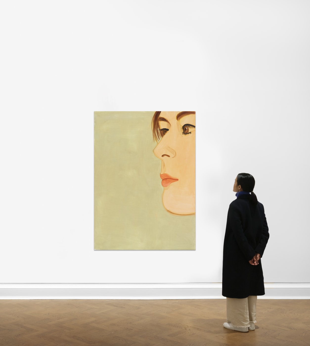 Alex Katz Zen, 2020 Oil on linen 167.6 x 121.9 cm (66 x 48 in)