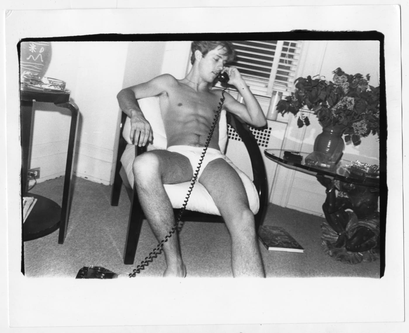Kevin at home at our apartment in the Leonori, a 1920s building on East 63rd Street, three blocks from Andy...