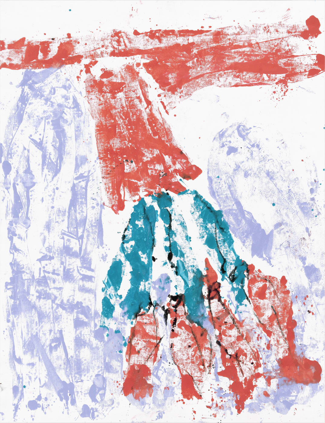 Baselitz titles these paintings, whose floral subjects are themselves inextricably linked with the Dutch Old Master tradition, ‘Greetings from Holland’,...