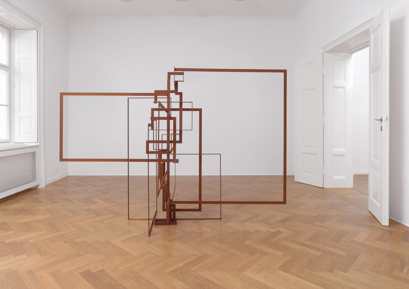 This exhibition presents, for the first time, a group of ‘Extended Strapworks’ that Gormley has developed over the last two...