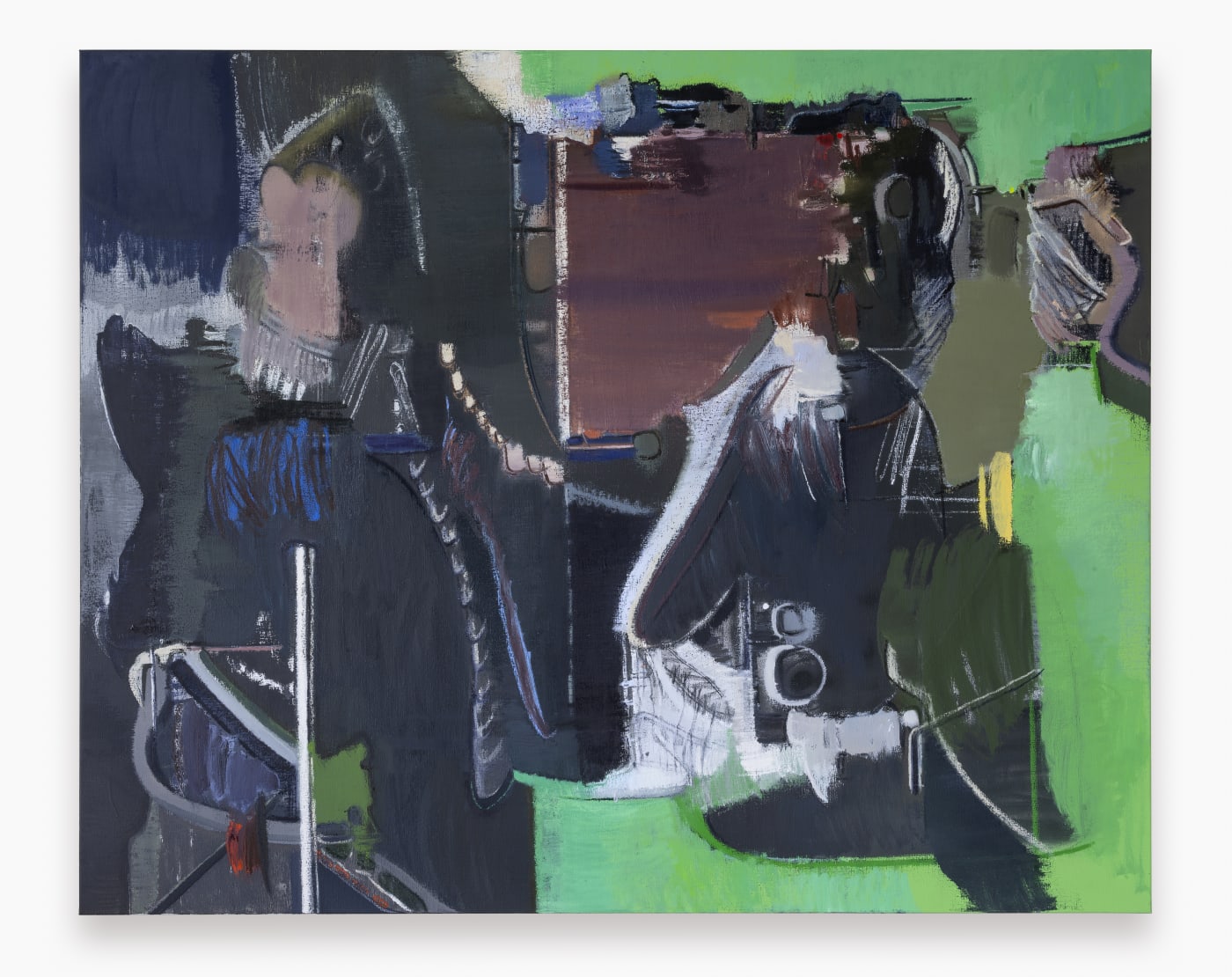 The intriguing titles Han gives her paintings echo their layered imagery – an aggregate of experiences and encounters that the...