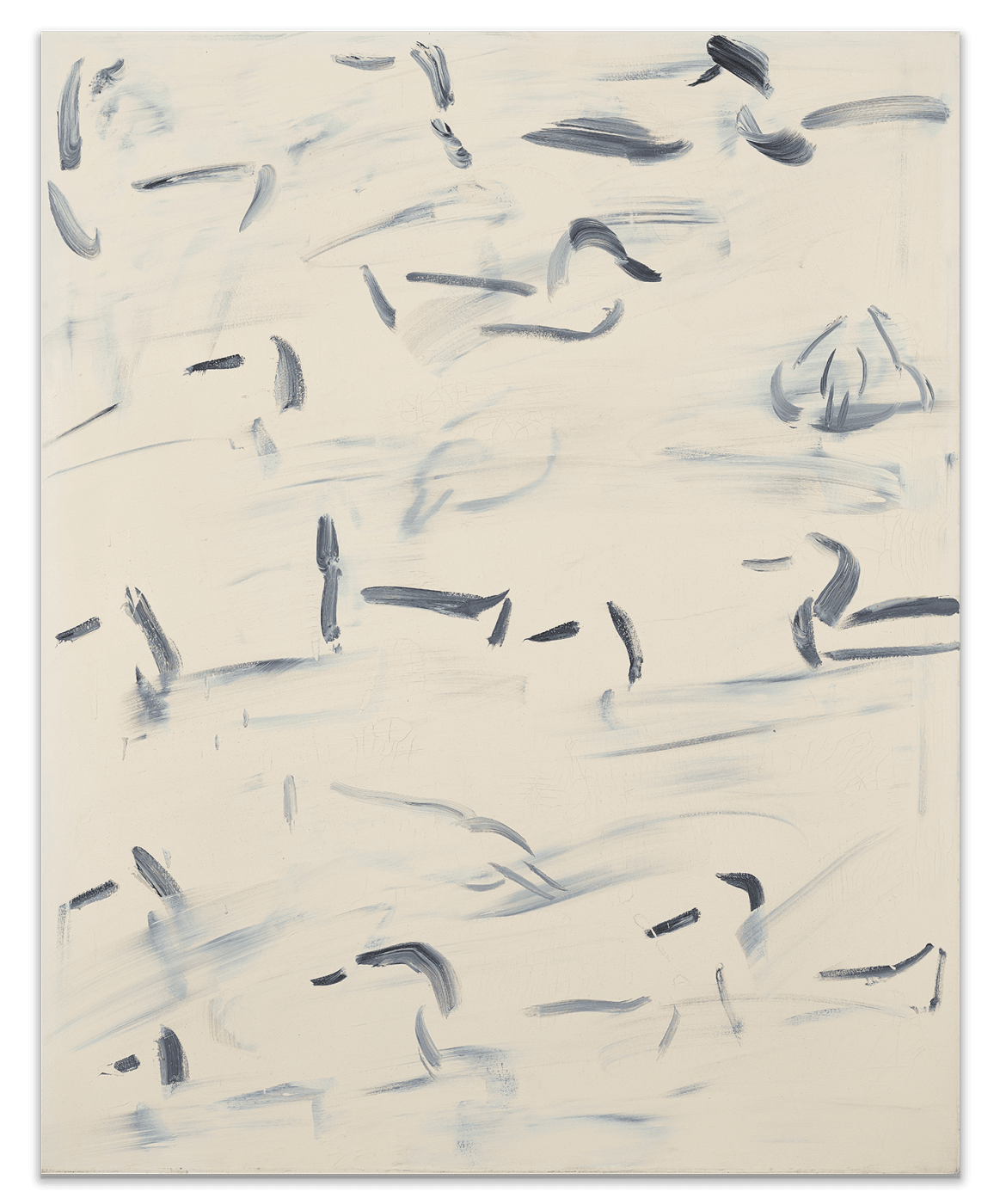 The abstracted form of ducks – a traditional subject in Korean painting – also recurs through Lee Kang So’s oeuvre,...