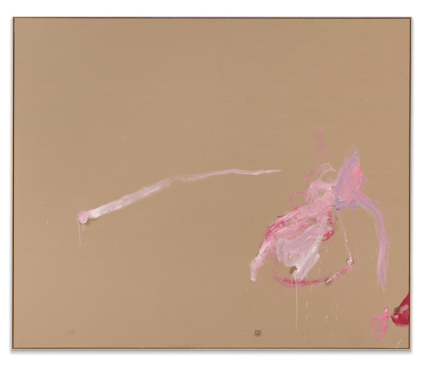 Martha Jungwirth Circe, 2023 Oil on paper on canvas 241.5 x 290.3 cm (95.08 x 114.29 in)