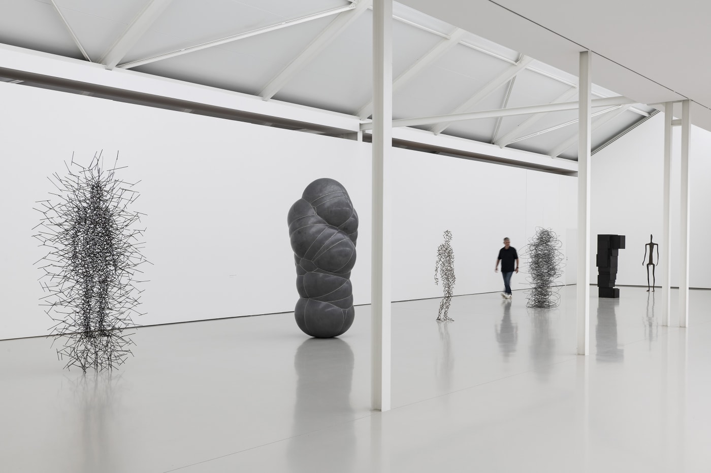 I’ve never made a show quite like this because it’s almost like a specimen display. In Sindelfingen you have a...