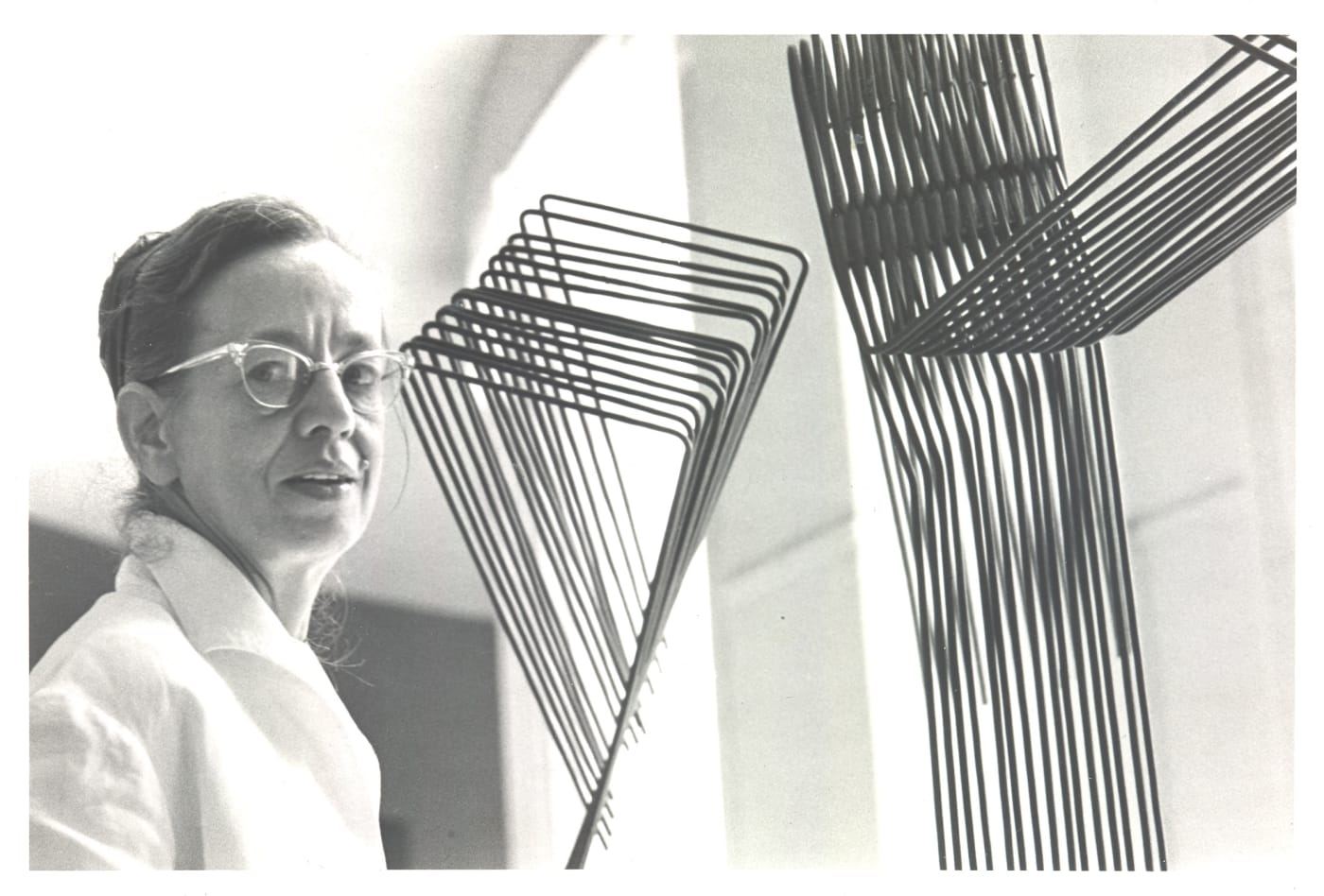GERTRUDE GOLDSCHMIDT (GEGO), Venezuela 1912 - 1994 Exploring the nuances of Kineticism and Minimalism, Gego's wire sculptures and linear drawings...