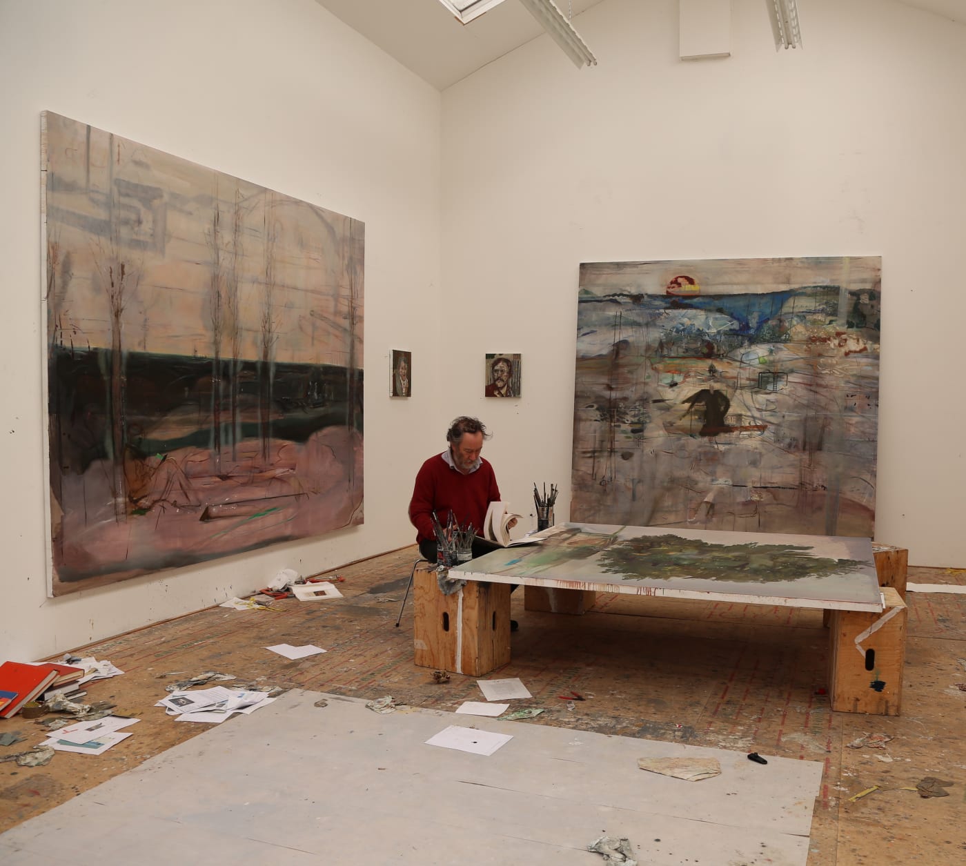 GED QUINN, b. 1963, British British artist Ged Quinn is renowned for his densely layered paintings that combine symbolic and...