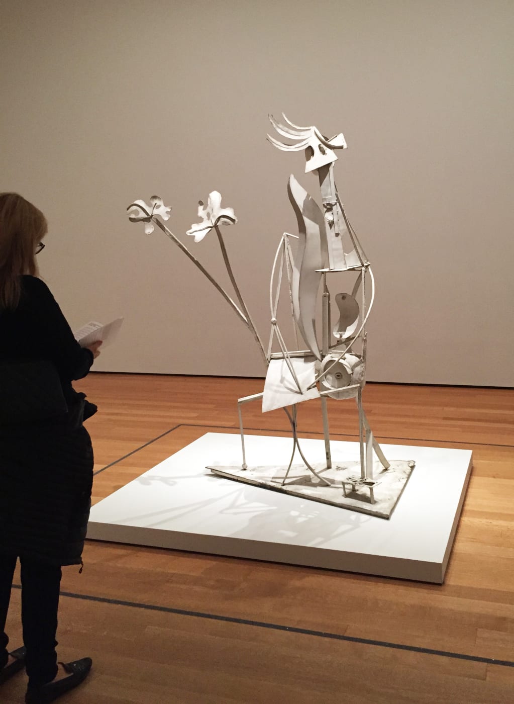 ‘Woman in the Garden' is inspired by a sculpture by Pablo Picasso in the collection of Museum of Modern Art,...