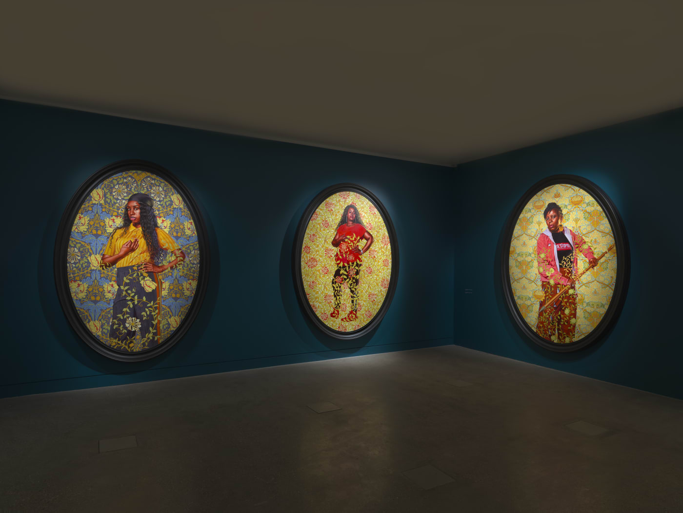 Kehinde Wiley, 'The Yellow Wallpaper', William Morris Gallery, London, England