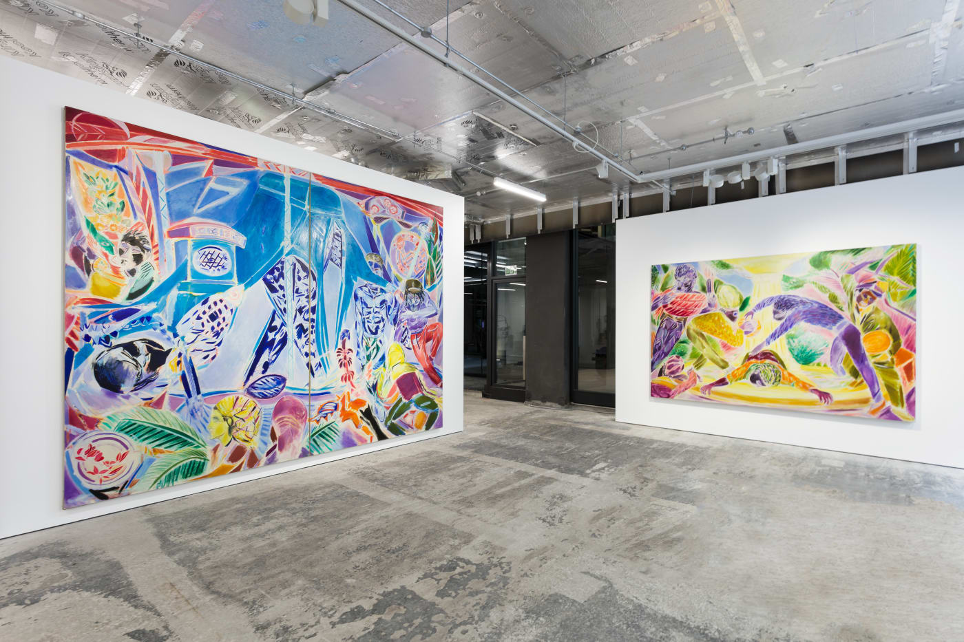 Denzil Forrester in Rome Frieze Masters 2020 Presentation