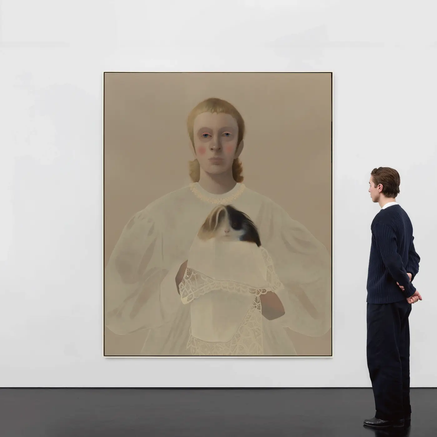 Discussing the new body of paintings, Ball explains that there isn’t a fixed description of dandyism – “the idea is...