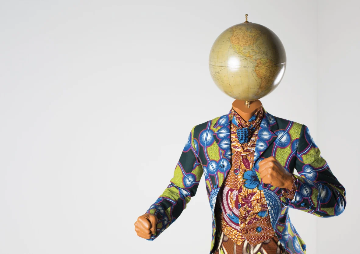 Virtual tour of 'Yinka Shonibare CBE: FABRIC-ATION' with Yorkshire Sculpture Park and theVOV
