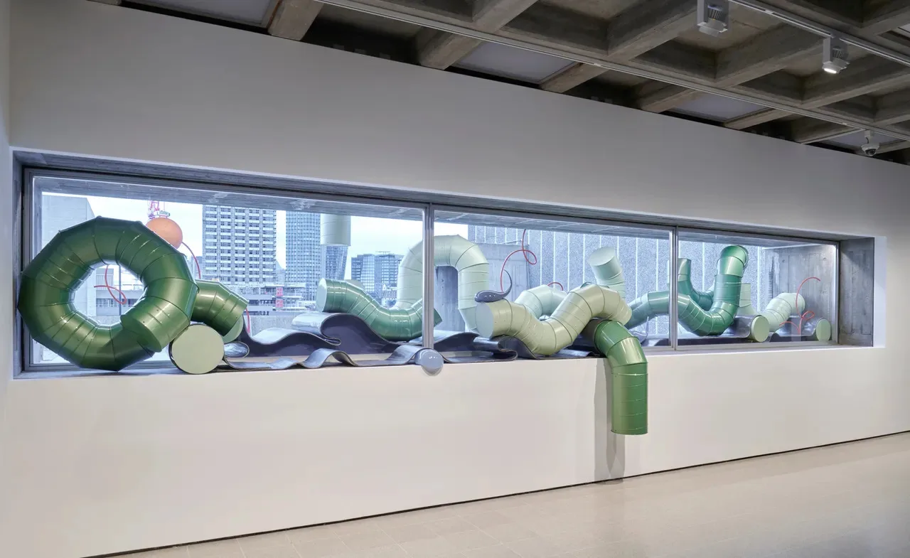 Oozing, squidgy, erupting forms come alive at Hayward Gallery