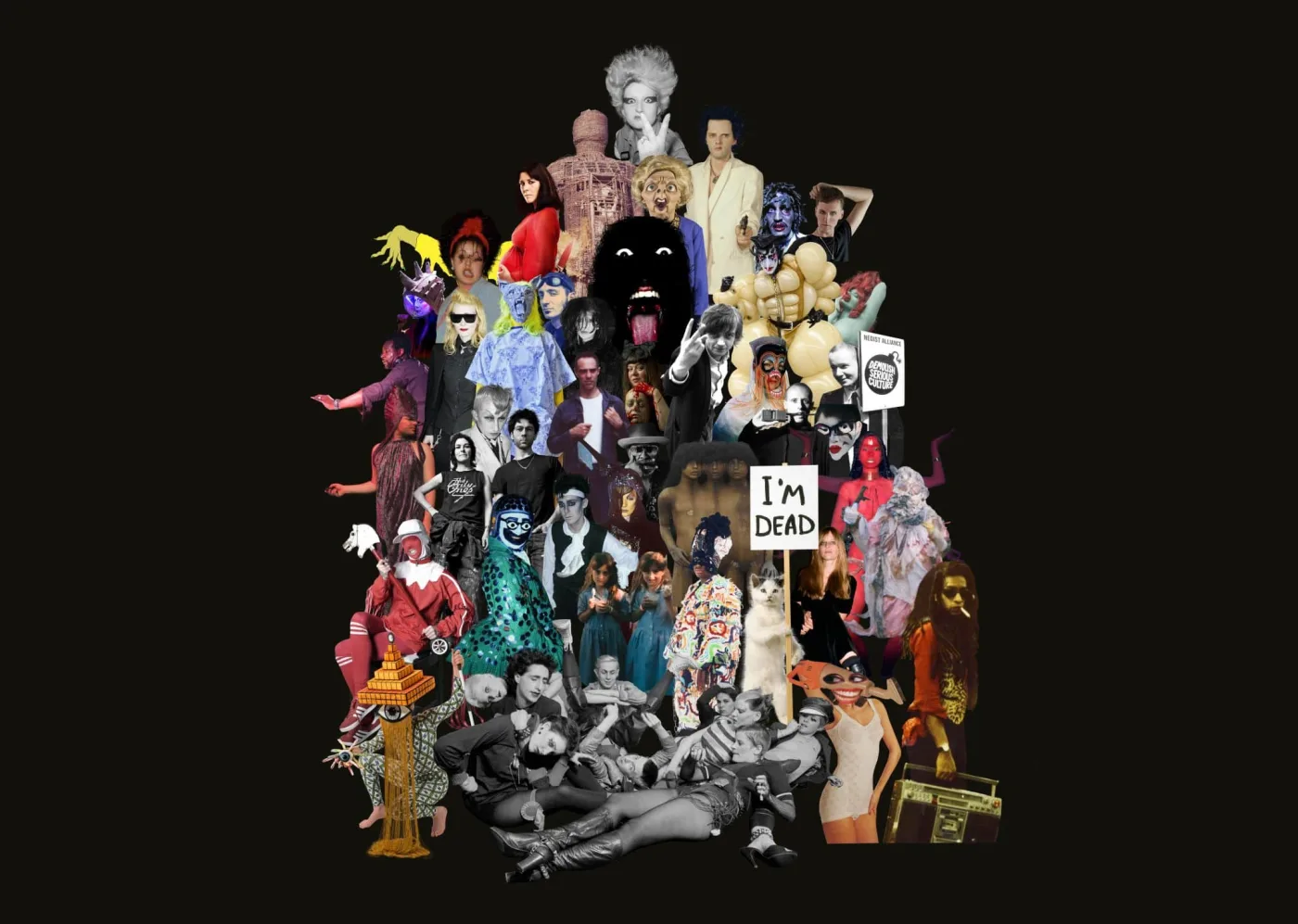 ‘A way through the darkness’: the art show sublimating the horrors of past half-century