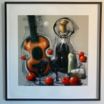 Chris Gollon, 'Still Life: Prosecco & White Wine Versus Red Wine''